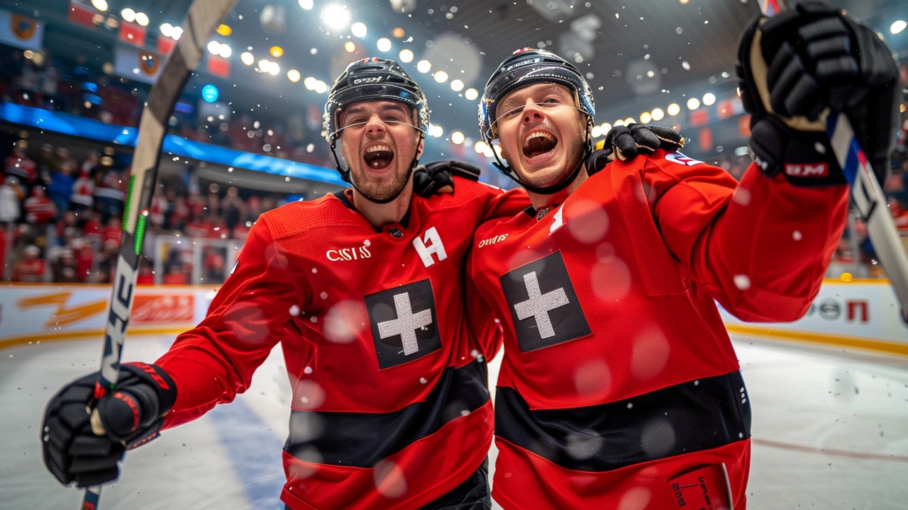 Влияние на развитие хоккея в Швейцарии